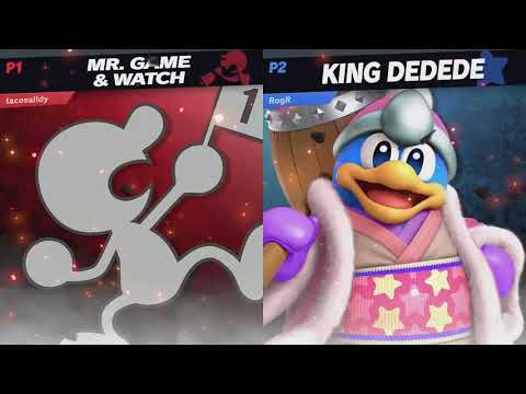 Tacosallday (Dedede, Game & Watch) vs RogR (Dedede) - Grand Finals - Harvest Smash 17