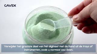 Cavex Green Clean odstraňovač alginátu a sádry