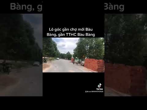 Lô góc gần chợ mới Bàu Bàng