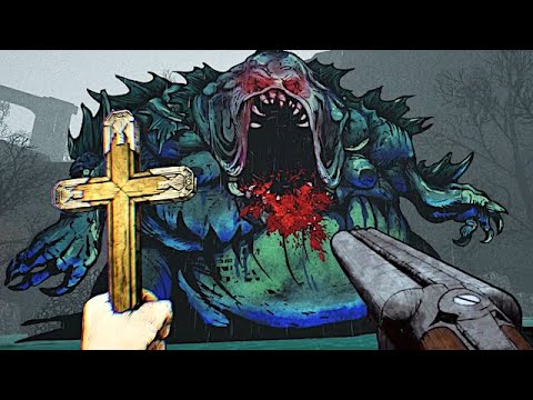 Forgive Me Father - A Lovecraftian Horror FPS Where a Priest Fights a Fish God & Cthulhu's Minions!