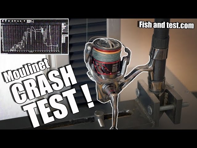 CRASH-TEST de MOULINET chez FISH and TEST !