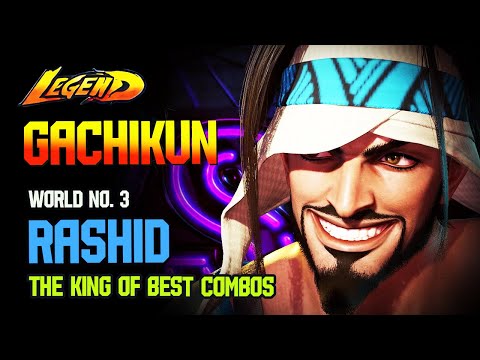 SF6🔥Is Gachikun (RASHID) Gameplay Better Than Oil King Rashid ? !🔥Best Ranked Match🔥SF6 DLC Replays🔥