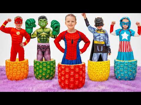 Kids Become Superheroes To Help Everyone! 🦸‍♂️💥✨