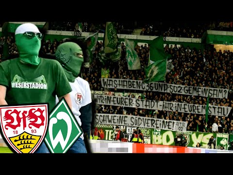 Werder-Ultras mit Ansage an Stuttgarter Szene! (Spruchband Antwort)