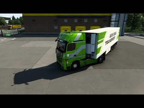 Euro Truck Simulator 2 - Mercedes Benz New Actros 2019 MP5 from Groningen (NL) to Zwolle (NL)