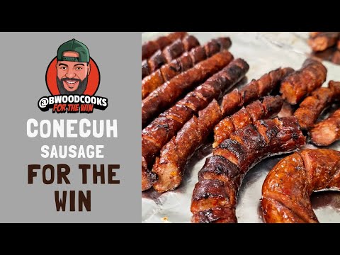 First Time Trying Conecuh Sausage. Will It Be My Favorite Hotlink? Gas Or Pass? #grilling #foodie