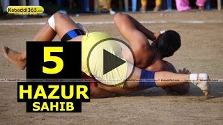 Hazur Sahib (Maharashtra) Kabaddi Tournament 5 Mar 2015 Part 1 by Kabaddi365.com