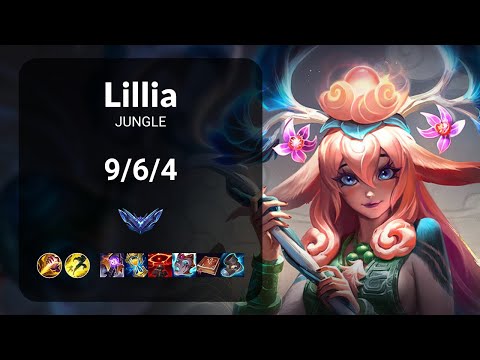 Lillia vs Hecarim JUNGLE - KR  Patch 14.21