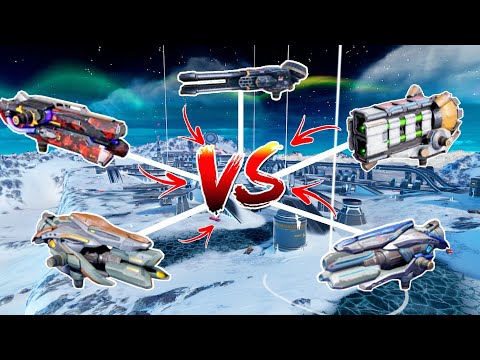 [WR]🔥Damper VS Fainter VS Pulsar VS Hazard VS Deceiver Weapon Comparison |War Robots|