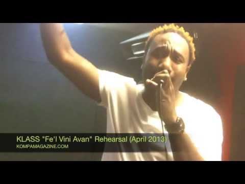Klass "Fe'l Vini Avan" Rehearsal (April 2013)