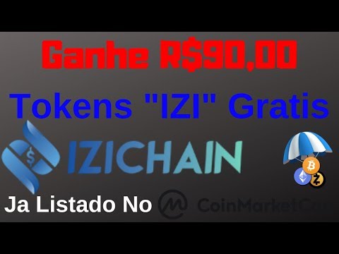 IziChain Network- Ganhe R$90,00 Em Tokens "IZI" Gratis l Ja Listado No CoinMarketCap