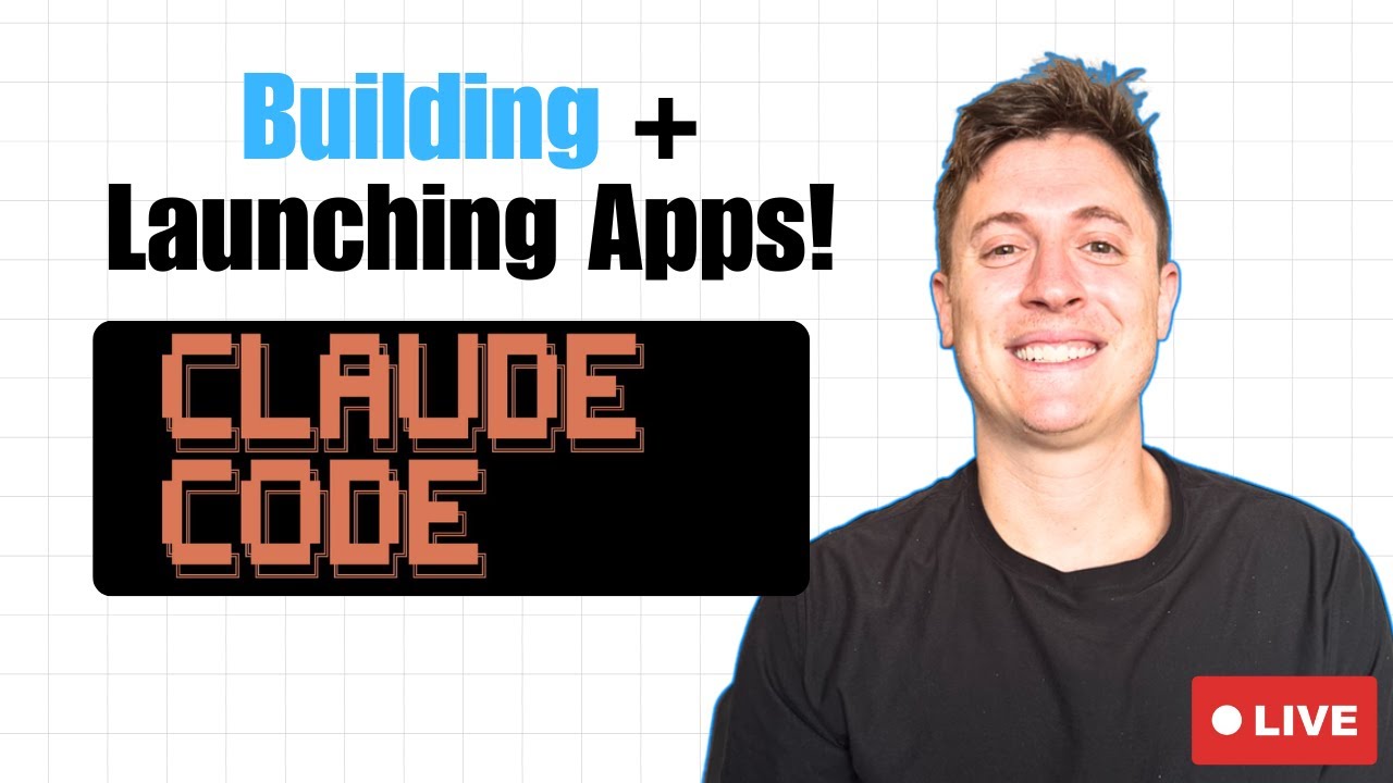 Building an app LIVE with Claude Code