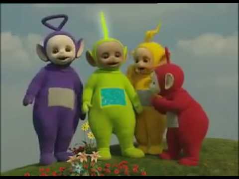 Teletubbies Bergembira di Pantai