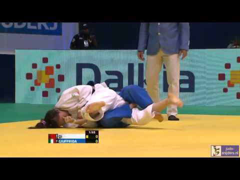 Judo 2013 World Championship Rio de Janeiro: Qi (CHN) - Guiffrida (ITA) [-52kg]