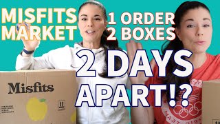 Misfits Market: One Order, Two Boxes, 2 Days Apart! What Happened?!