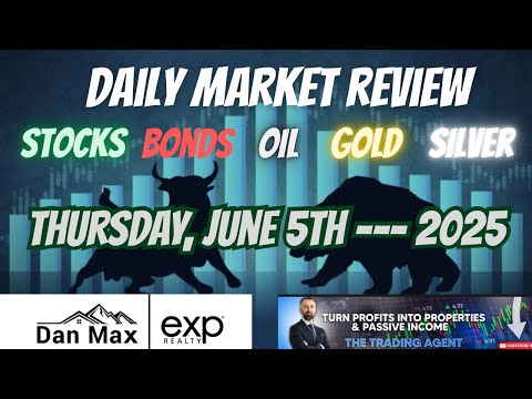 Daily Market Review - June 5th,  2025 | Stocks, Oil, Bonds, Gold & Silver Analysis