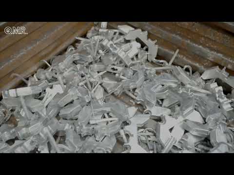 OMR zamak processing department: from the raw material to the finished piece