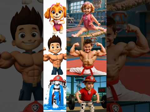 🐾PAW Patrol Rescue World: Marshall, Rubble, Chase, Zuma, Rocky and Skye & Ryder #pawpatrol #shorts