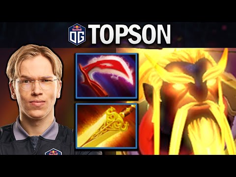 OG.TOPSON EMBER SPIRIT WITH RADIANCE BUILD - DOTA 2 7.25 GAMEPLAY