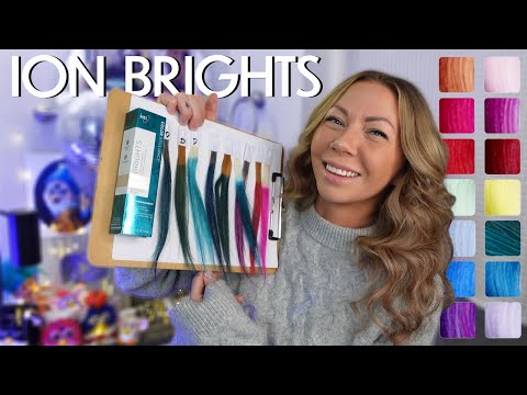 how to use semi-permanent ION BRIGHTS from Sally's (fantasy colors)
