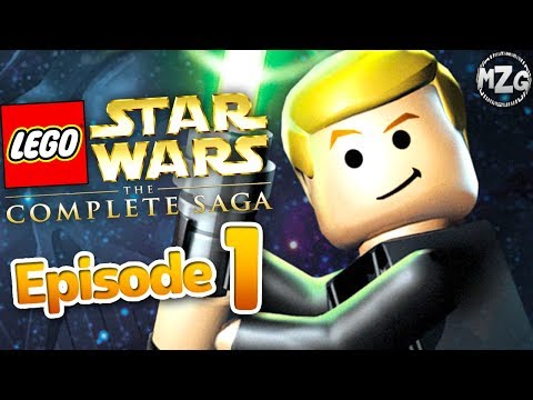 LEGO Star Wars The Complete Saga Gameplay Walkthrough - Part 1 - The Phantom Menace!