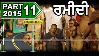  Ramidi (Kapurthala) Kabaddi Tournament 18 Jun 2015