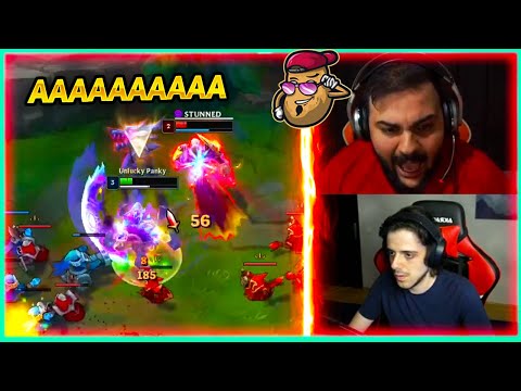 PANKY KENDİNDEN GEÇİYOR (AYI ÇIĞLIĞI) | LoL Yayın Anları #242