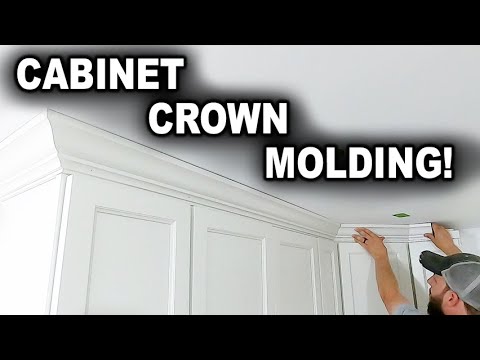 Installing Kitchen Cabinet Crown Molding