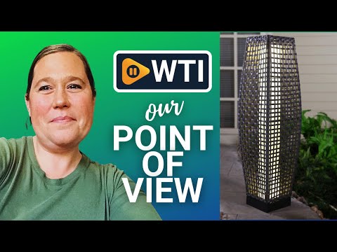 Grand Patio Outdoor Wicker Floor Lamps - WTI product video review