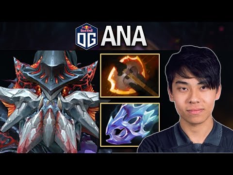 THE GAME THAT OG.ANA TRIED TO BUILD CARRY ITEMS ON SLARDAR - DOTA 2 PRO
