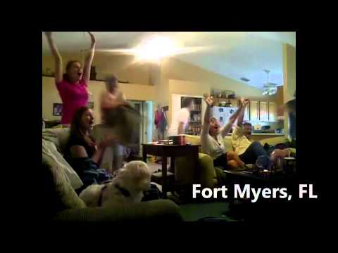 The USA's Reaction to Abby Wambach's Equalizer & Ali Krieger's Penalty Winner