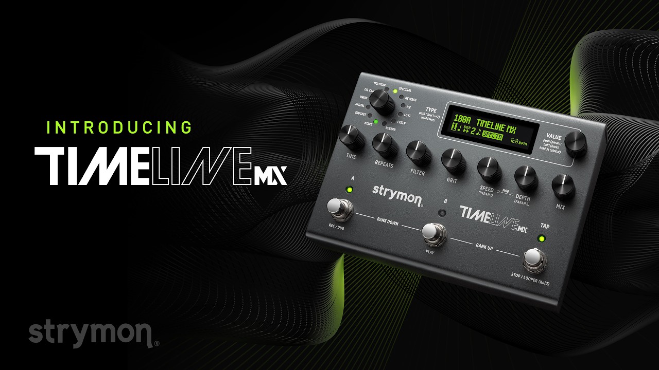 Introducing Strymon TimeLine MX Delay - YouTube