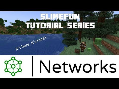 Slimefun Tutorial - Networks (The New Way)