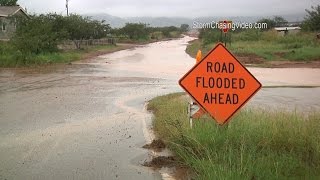 preview picture of video '9/18/2014 Tropical Storm Odile Flash Flooding in Southeast Arizona.'