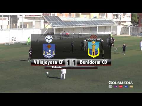 Villajoyosa CF 1-2 Benidorm CD 2014-2015