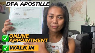 How to get Apostille Online Appointment | DFA New Online Appointment Portal