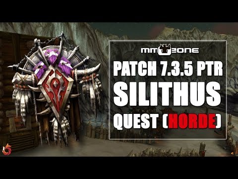 WoW Legion Patch 7.3.5 PTR Silithus Questreihe - Neue Quests für die Horde