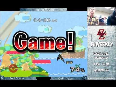 BC Biweekly 6: Loser's Finals - BonkCushy (Pikachu) vs. CoF | Yasu (Marth)
