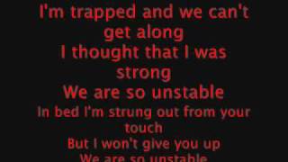 Unstable by adema lyrics