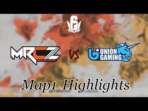 MercenarieZ vs Union Gaming Map1 テーマパーク | Six August 2020 Major - APAC - ハイライト【レインボーシックス シージ】