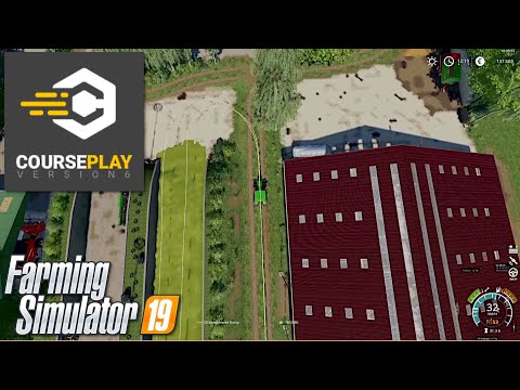 How to compact CORN SILAGE with COURSEPLAY