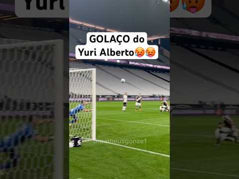 que GOLAÇO do Yuri Alberto 🔥⚽️ #shortsfutebol #corinthians