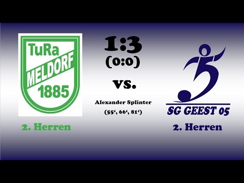 Highlights TuRa Meldorf II vs. SG Geest 05 II - 31.07.2016