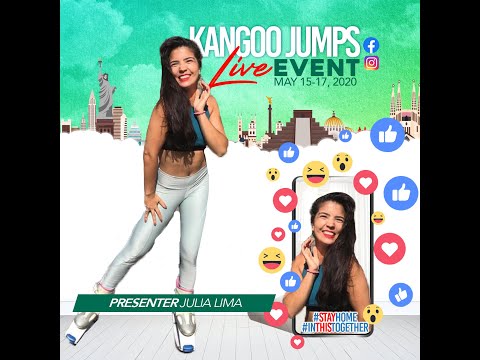 Kangoo Jumps® Live Event May 16, 2020 -Juliana Barbato Kangoo Dance™