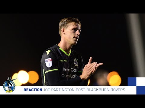 Reaction: Joe Partington Post Blackburn Rovers