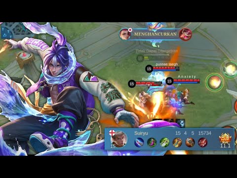 AKHIR SEASON PENUH WARGA HITAM | CHOU FULL DAMAGE - TOP GLOBAL CHOU MLBB