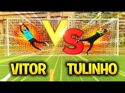 QUEM É O MELHOR GOLEIRO? (TULINHO vs VITOR)