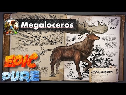 [Ark: Survival Evolved] Taming a Megaloceros