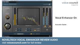 Video thumbnail for Noveltech Vocal Enhancer Review Audio Demo - Singing & Guitar by voicecouncil