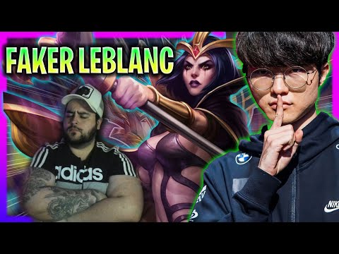 FAKER IS BACK WITH HIS MAIN LEBLANC! | T1 Faker Plays Leblanc Mid vs Ahri! | T1 Fan Reacts to Faker